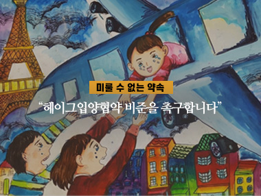 헤이그국제아동입양협약, 더 이상 미룰 수 없는 약속입니다.