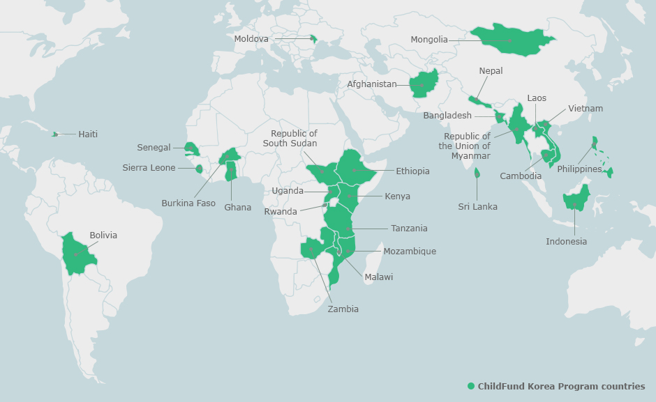 Green Umbrellas are spreading to where the need is found in the world