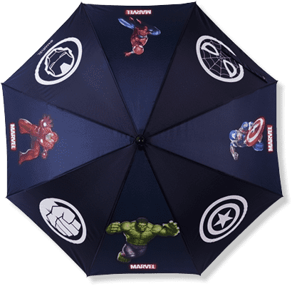 마블 히어로 컬렉션 우산