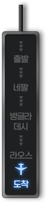 도착